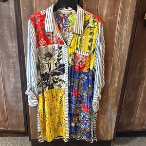 John Mark Multicolor Floral Shirt